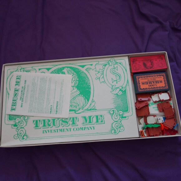 Vintage 1981 Parker Brothers Trust Me Board Game 2-4 Players Ages 4 to Adult - Picture 7 of 16